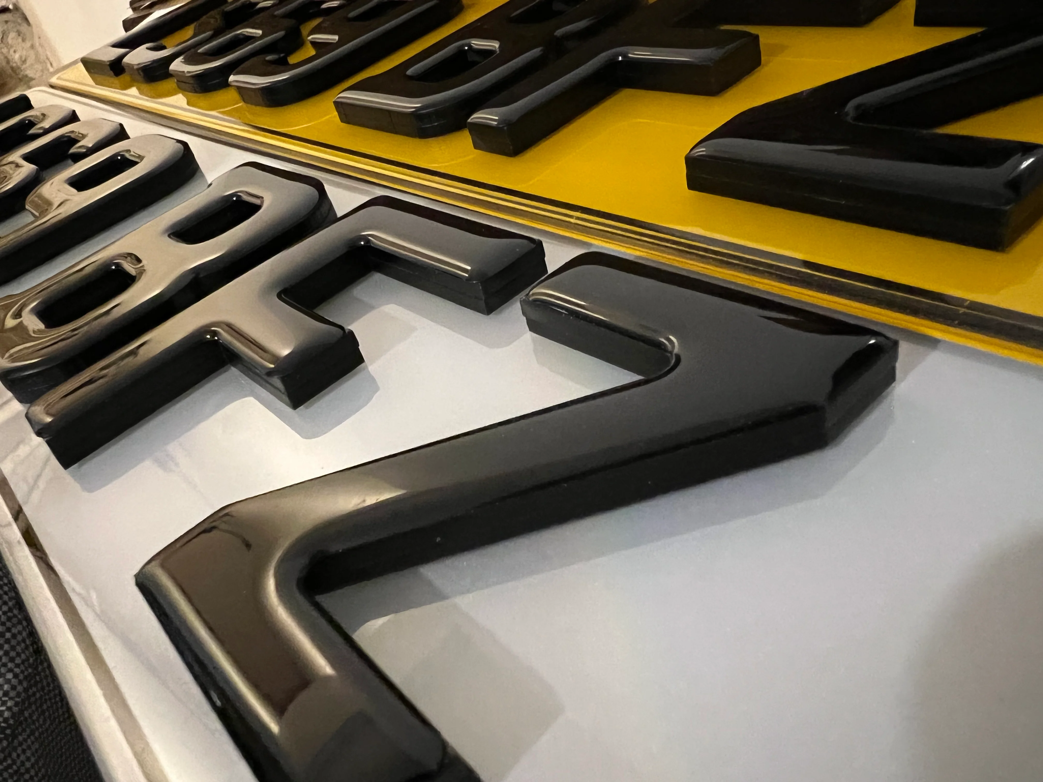 4D Gel Number Plates - Customisable Number Plates - Image 6