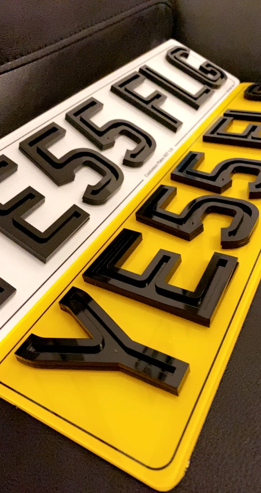 4D Ghost Number Plates - Image 3